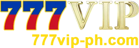 777VIP game official logo in gold and black design