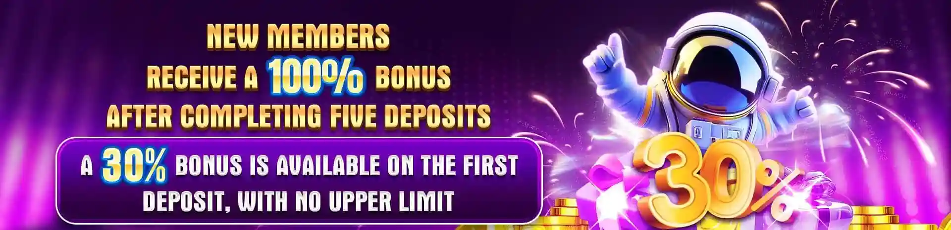 777VIP slot main homepage banner with casino theme